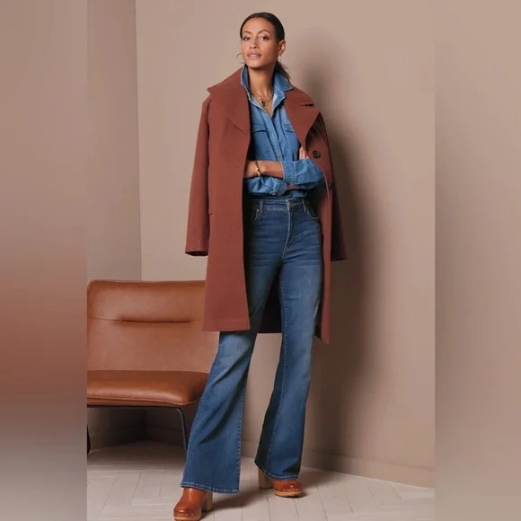 Kut from the Kloth Blue Flare Jeans - Picture 3 of 6